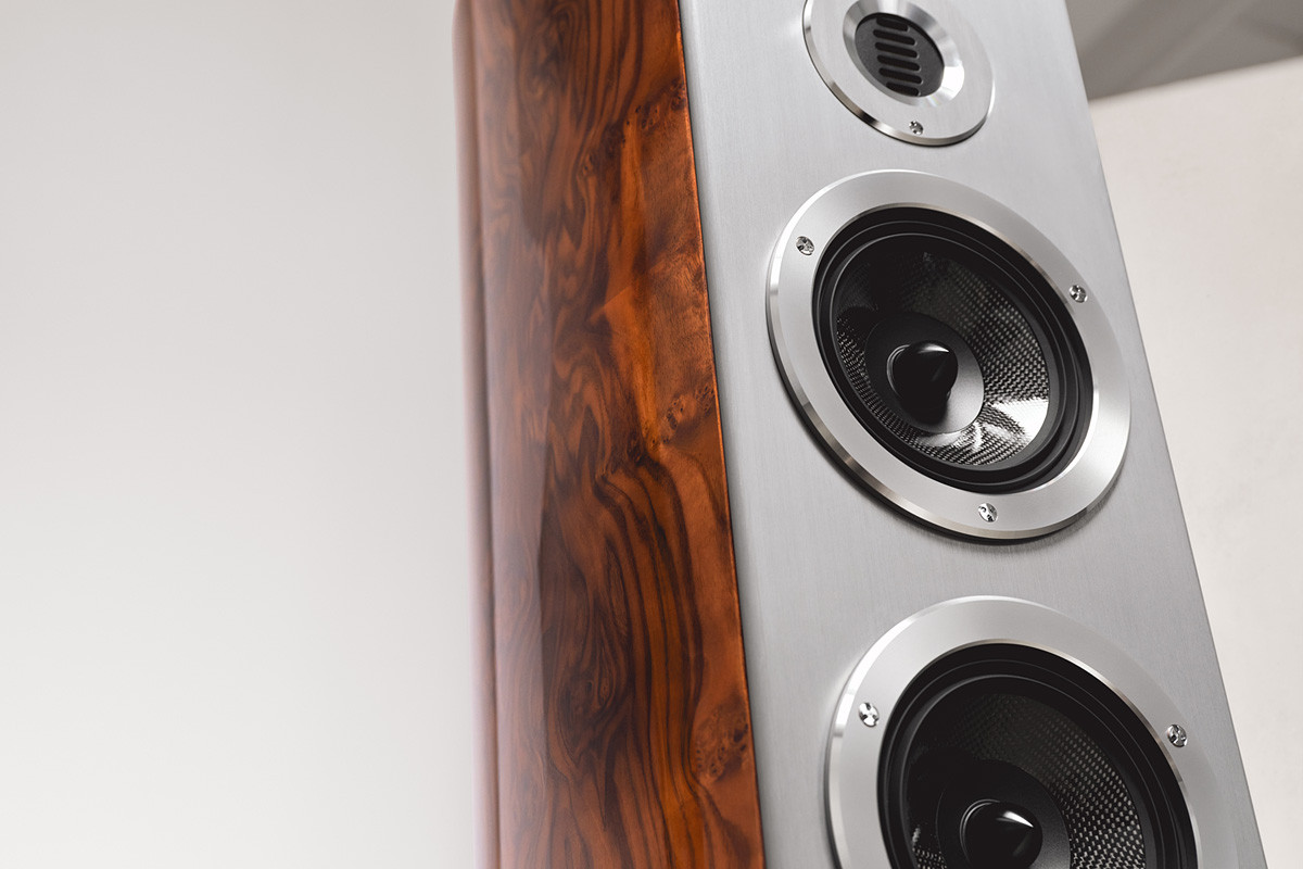 Audiovector R 10 Arreté African Mahogany Crotch - kolumny podłogowe Audiovector R 10 Arreté African Mahogany Crotch - kolumny podłogowe