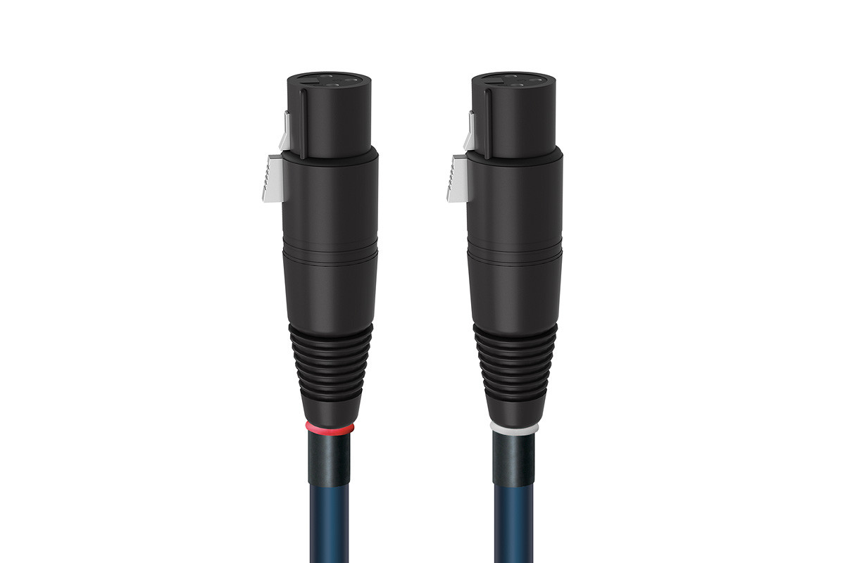 Wireworld Oasis® 10 | OBI 10/0,5 - przewód 2xXLR/2xXLR | interkonekt stereo o długości 0,5 m