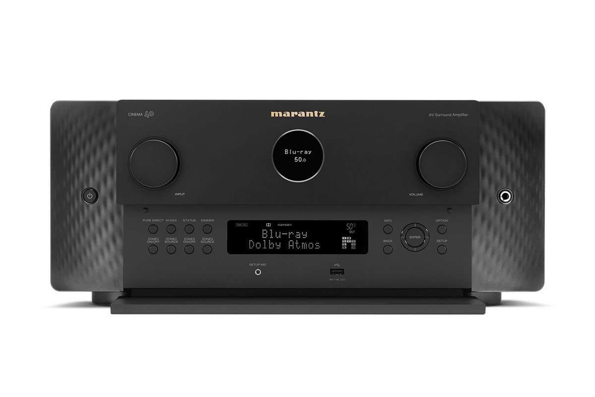 Marantz CINEMA 40 Black - amplituner wielokanałowy Marantz CINEMA 40 Black - amplituner wielokanałowy