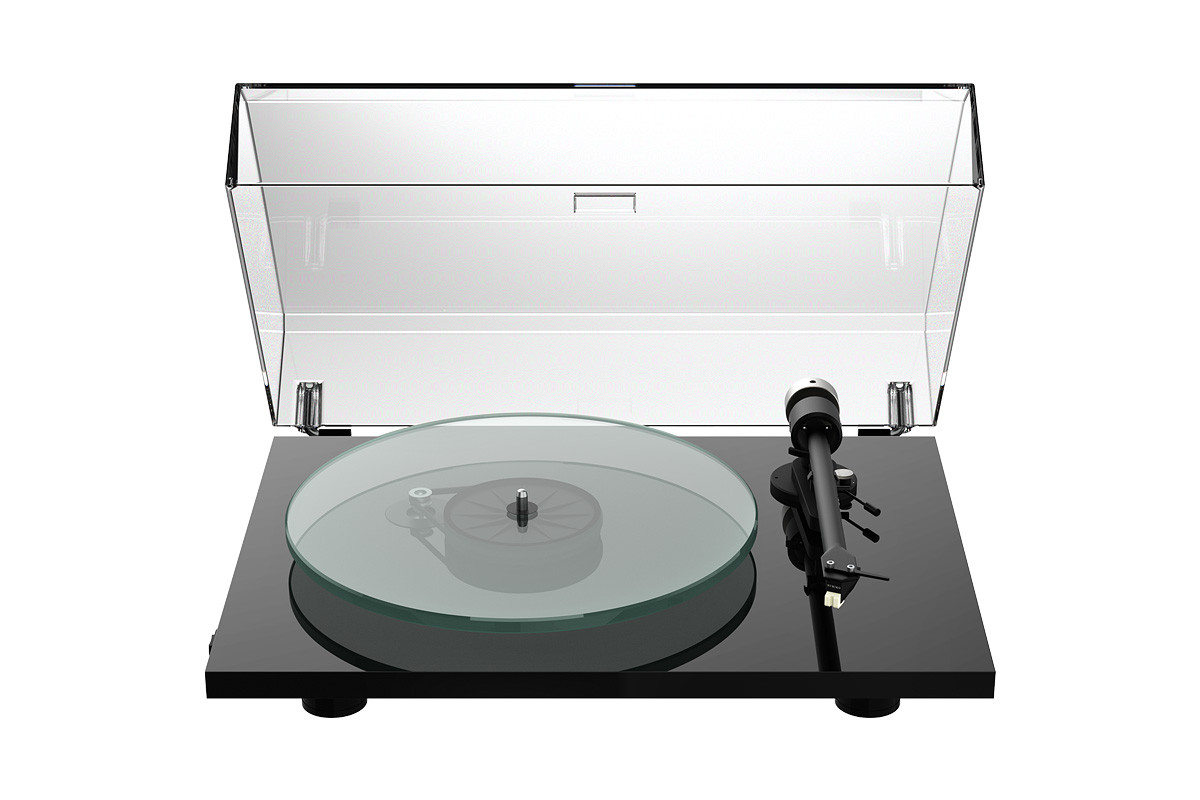 Pro-Ject T2 W Black High Gloss - gramofon analogowy