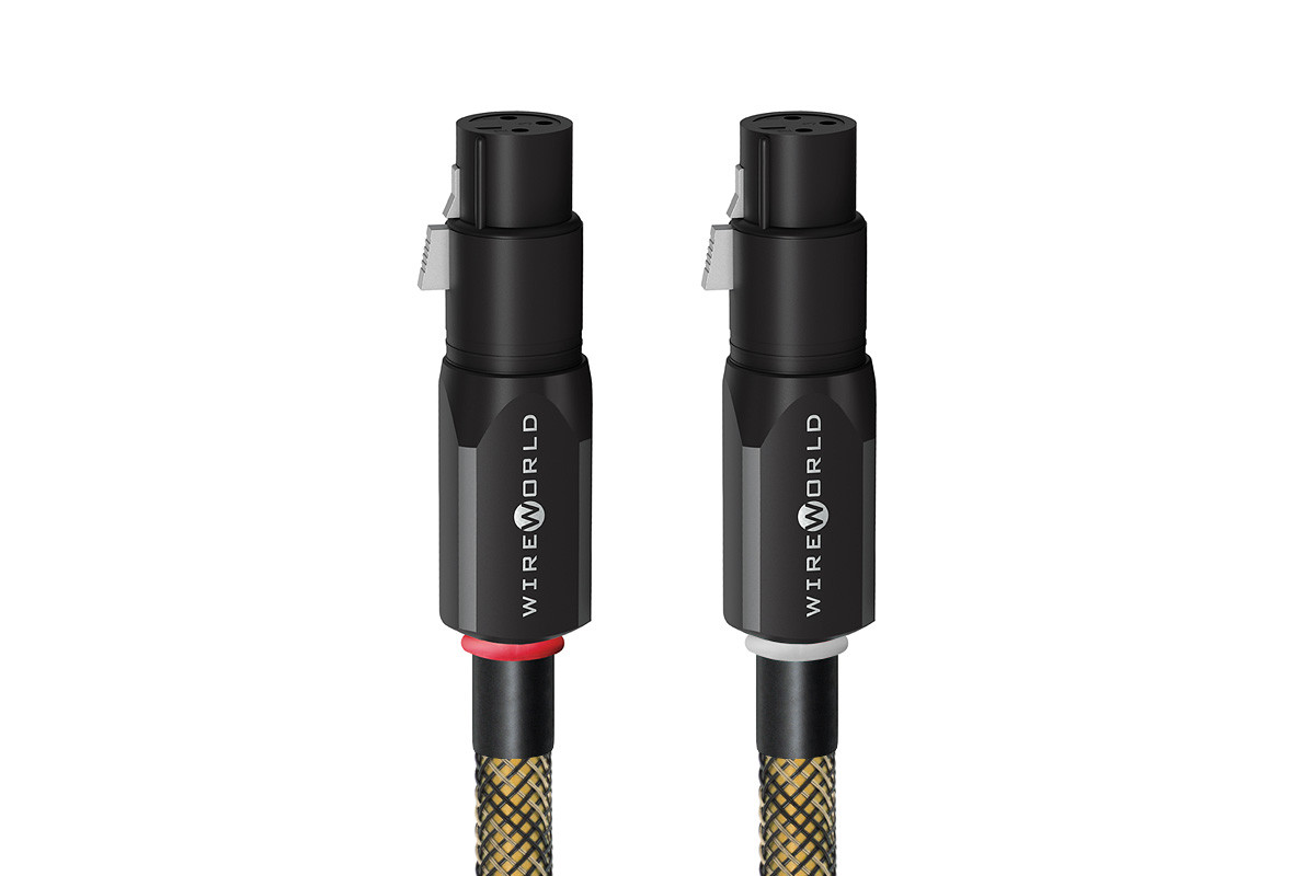 Wireworld Gold Eclipse™ 10 | GBI 10/0,5 - przewód 2xXLR/2xXLR | interkonekt stereo o długości 0,5 m