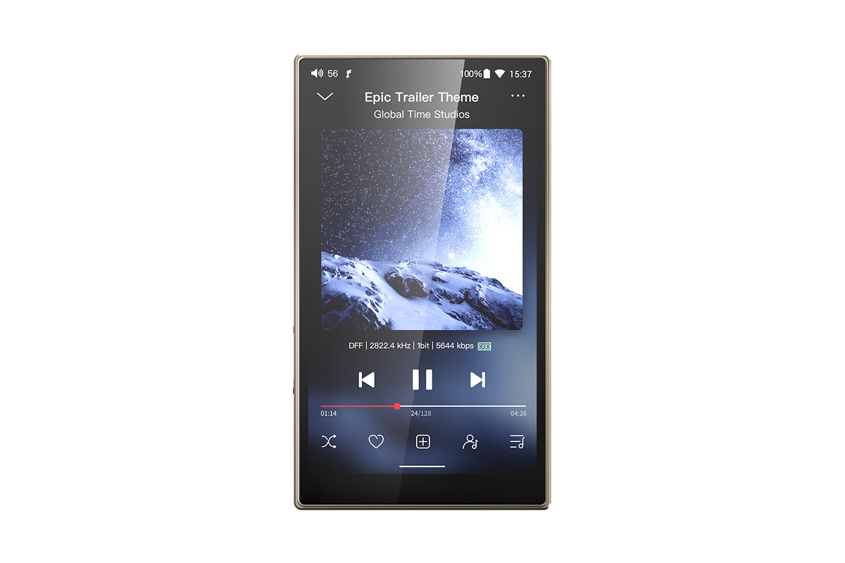 FiiO M21 Titanium Gold - przenośny odtwarzacz audio