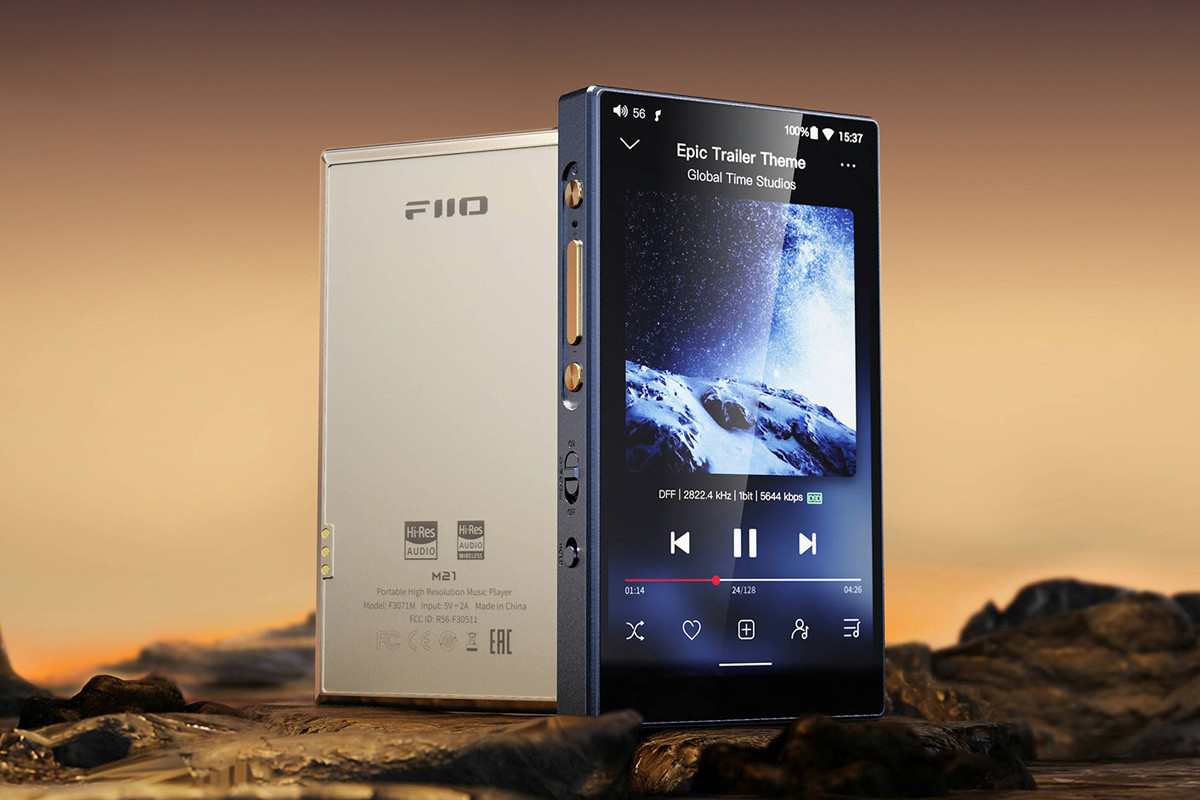 FiiO M21 Titanium Gold - przenośny odtwarzacz audio FiiO M21 Titanium Gold - przenośny odtwarzacz audio