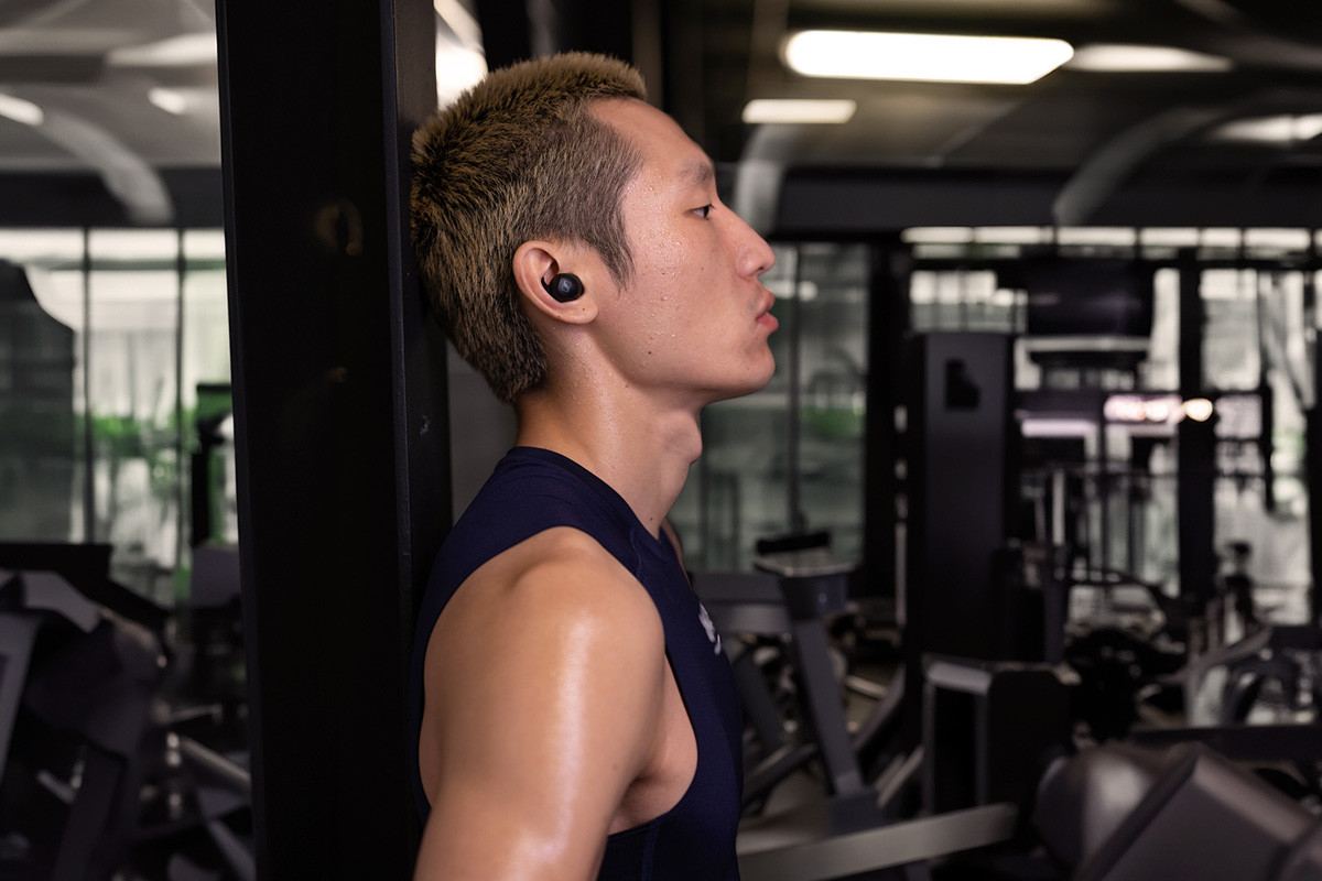 Sennheiser Momentum Sport | MSPORT1 Graphite - słuchawki dokanałowe bezprzewodowe Bluetooth