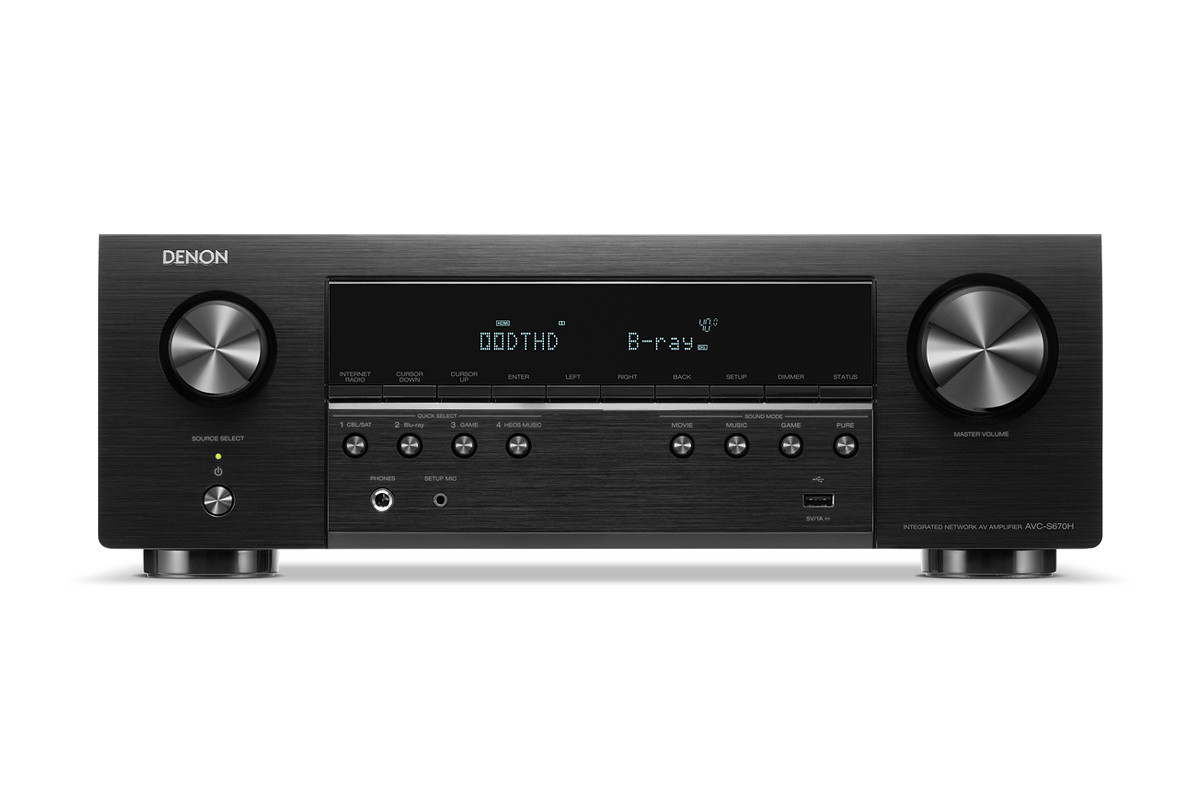 Denon AVC-S670H - amplituner wielokanałowy