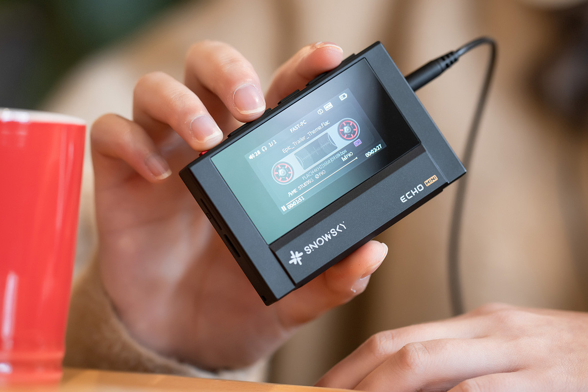 FiiO Snowsky ECHO MINI Black - przenośny odtwarzacz audio