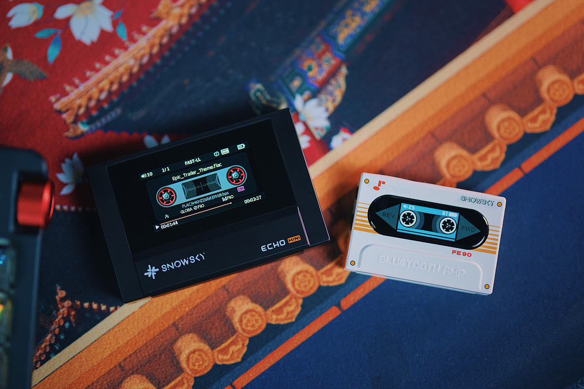 SKY ECHO Mini 水色 Odtwarzacz mp3 FiiO SNOWSKY ECHO MINI - blue - Przenośny