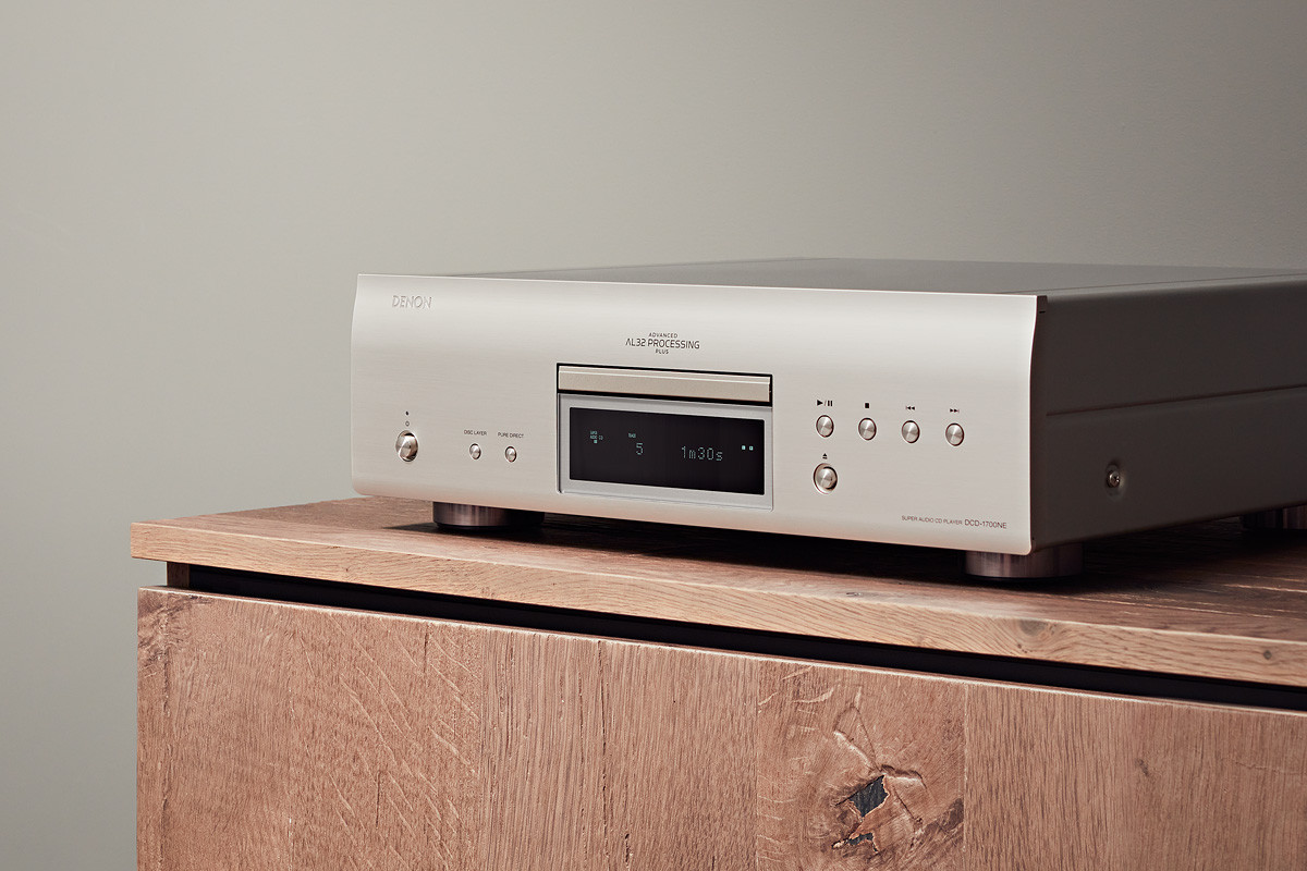 Denon DCD-1700NE Premium Silver - odtwarzacz płyt CD/SACD