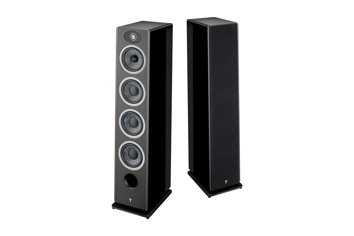 Focal Vestia N°3 Black High Gloss - kolumny podłogowe