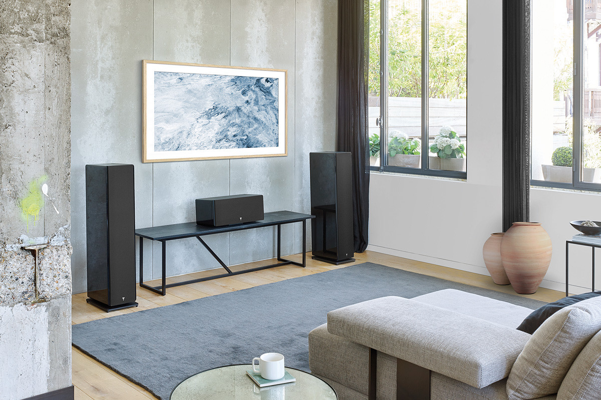 Focal Vestia N°3 Black High Gloss - kolumny podłogowe