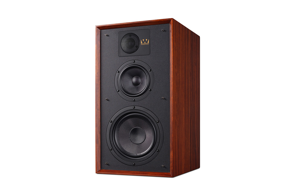 Wharfedale Linton Mahogany Red - kolumny podstawkowe