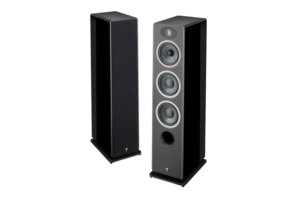 Focal Vestia N°2 Black High Gloss - kolumny podłogowe