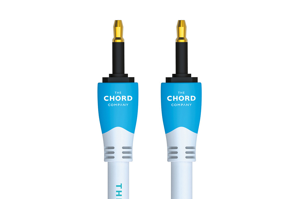 Chord C-Lite mini Toslink/mini Toslink - przewód optyczny mini Toslink/mini Toslink o długości 0,15 m Chord C-Lite mini Toslink/mini Toslink - przewód optyczny mini Toslink/mini Toslink o długości 0,15 m