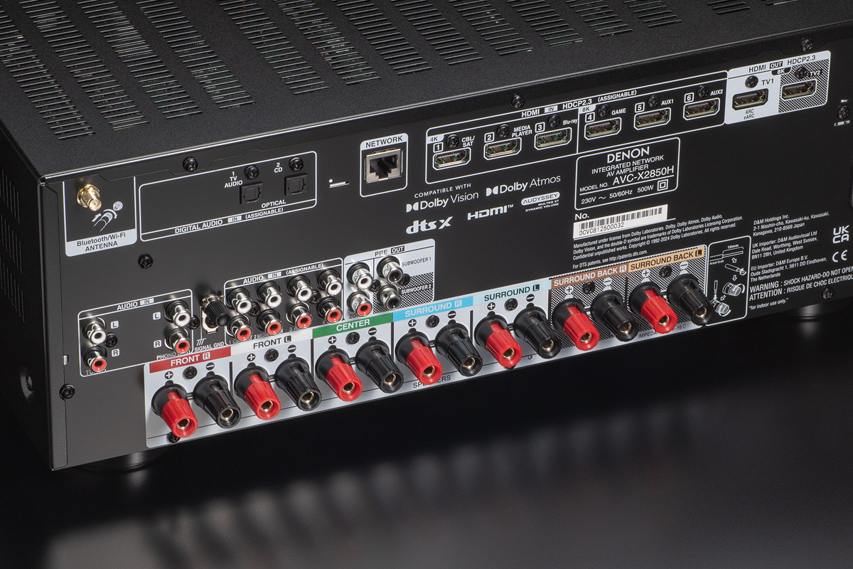 Denon AVC-X2850H - amplituner wielokanałowy Denon AVC-X2850H - amplituner wielokanałowy