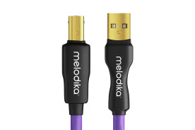 Melodika MDUAB10 - przewód USB 2.0 A/B o długości 1 m