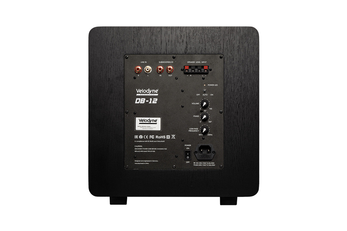 Velodyne Acoustics Deep Blue 12 Black - subwoofer aktywny