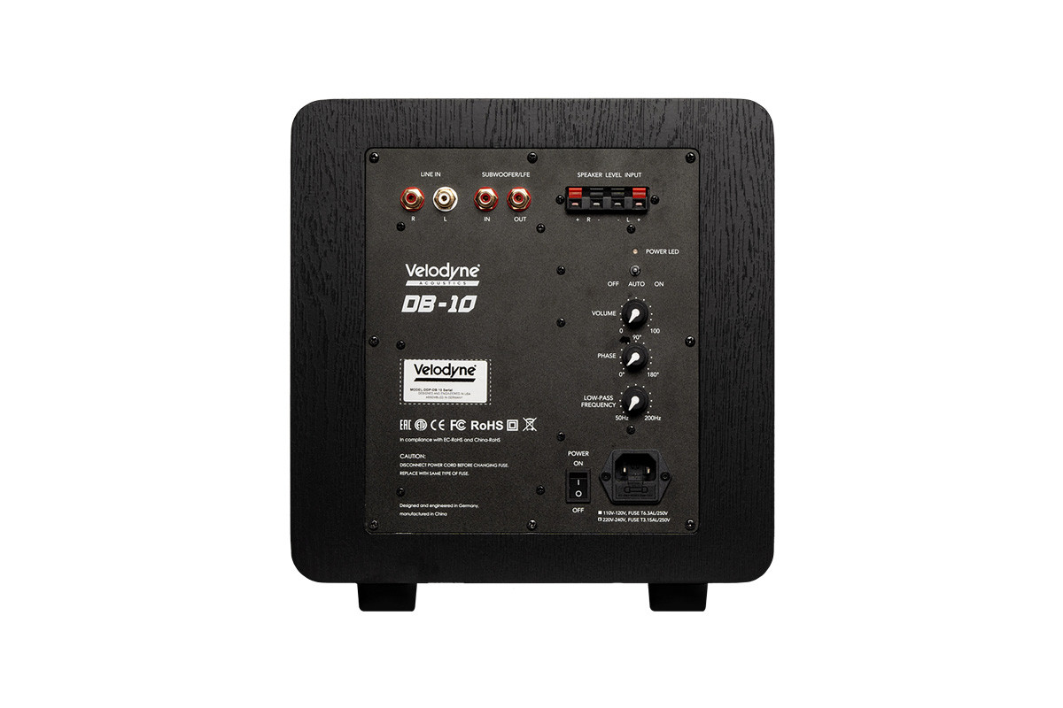 Velodyne Acoustics Deep Blue 10 Black - subwoofer aktywny