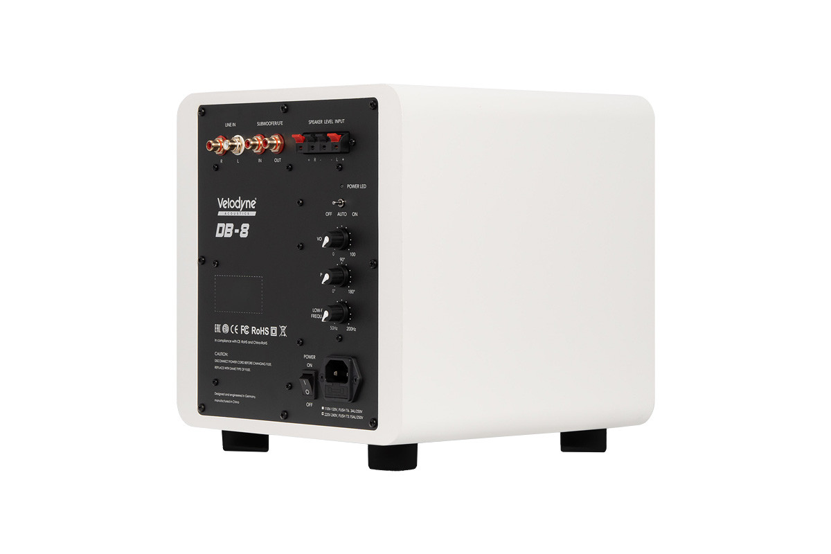 Velodyne Acoustics Deep Blue 8 White - subwoofer aktywny