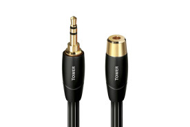Audioquest Tower 3,5 mm Male/Female - przedłużacz mini jack 3,5 mm stereo o długości 5 m