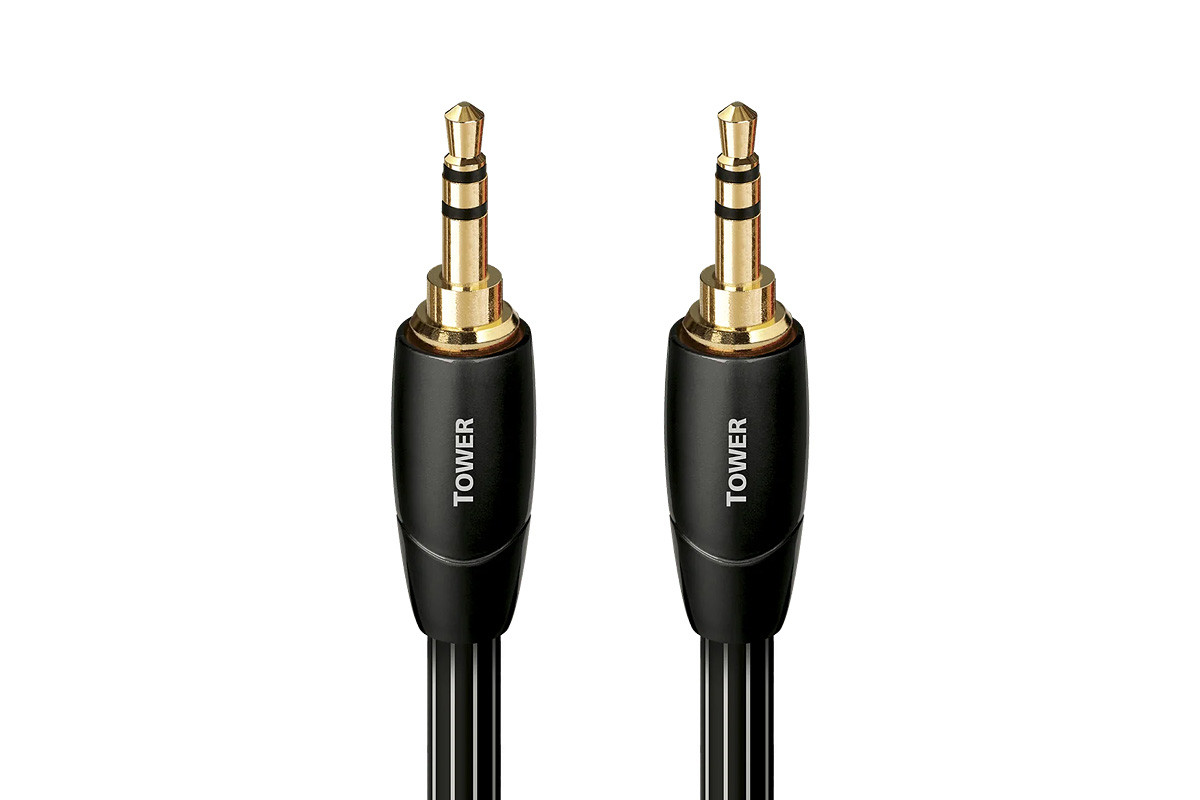 Audioquest Tower 3,5 mm/3,5 mm - przewód mini jack 3,5 mm stereo/mini jack 3,5 mm stereo o długości 5 m
