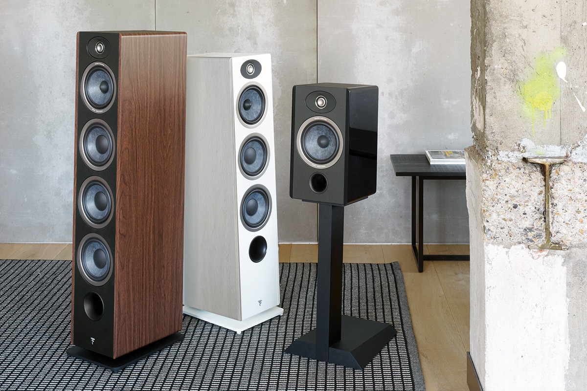 Focal Vestia N°1 Black High Gloss - kolumny podstawkowe Focal Vestia N°1 Black High Gloss - kolumny podstawkowe