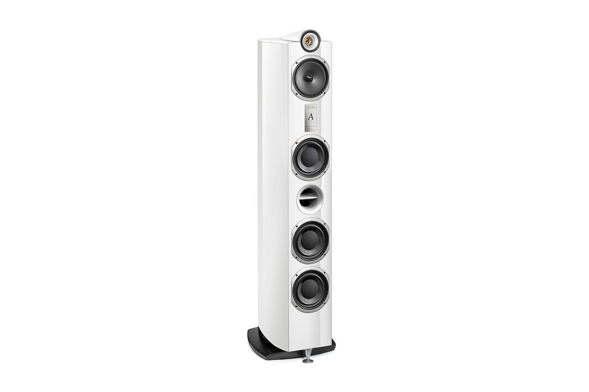 Triangle Signature Alpha White High Gloss - kolumny podłogowe