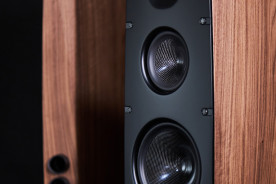 Scansonic HD Q10 Walnut - kolumny podłogowe