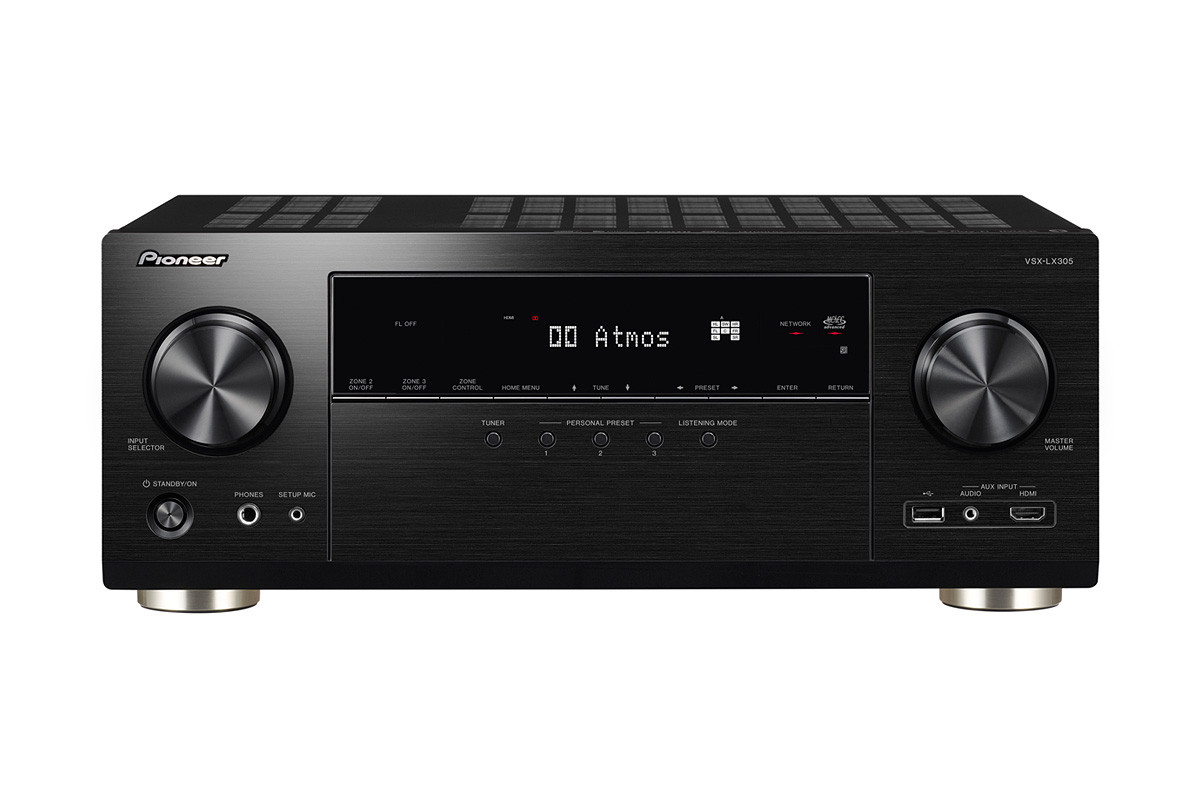 Pioneer VSX-LX305 Black - amplituner wielokanałowy