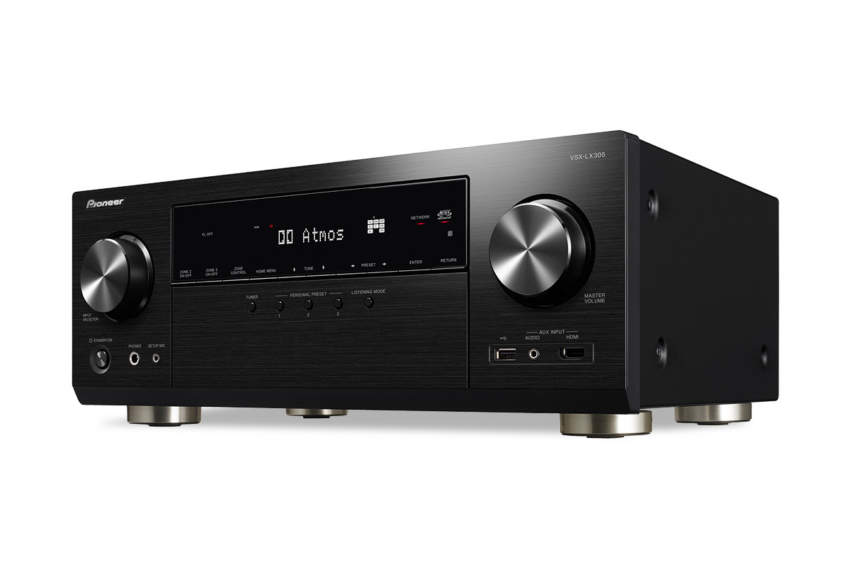 Pioneer VSX-LX305 Black - amplituner wielokanałowy
