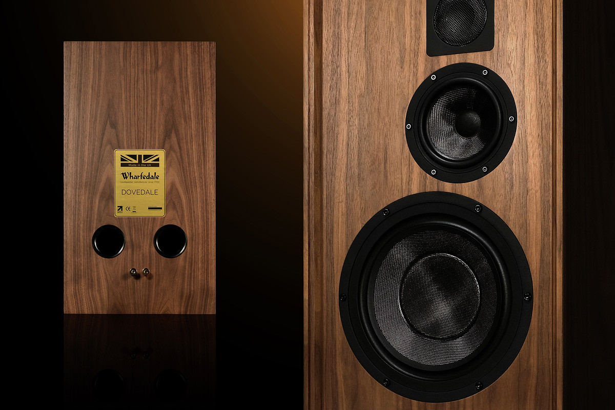 Wharfedale Dovedale Walnut - kolumny podstawkowe