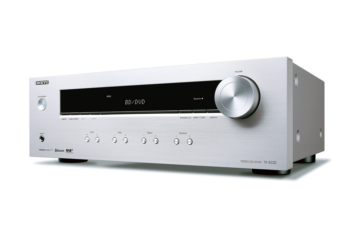 Onkyo TX-8220 Silver - amplituner stereo Onkyo TX-8220 Silver - amplituner stereo