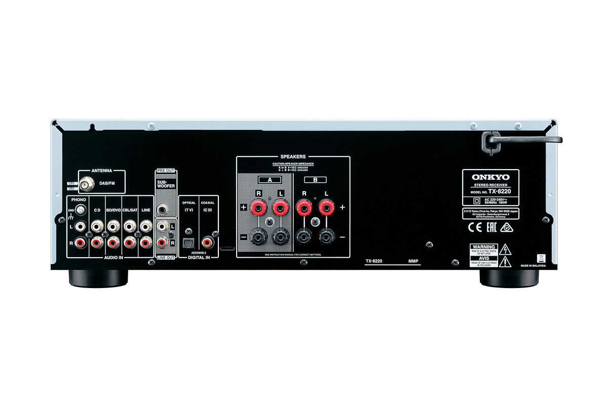 Onkyo TX-8220 Silver - amplituner stereo Onkyo TX-8220 Silver - amplituner stereo