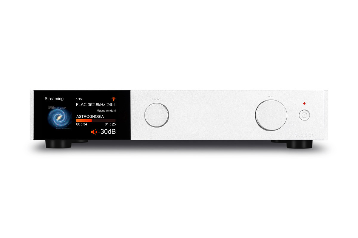 Audiolab 9000N Silver - sieciowy odtwarzacz audio