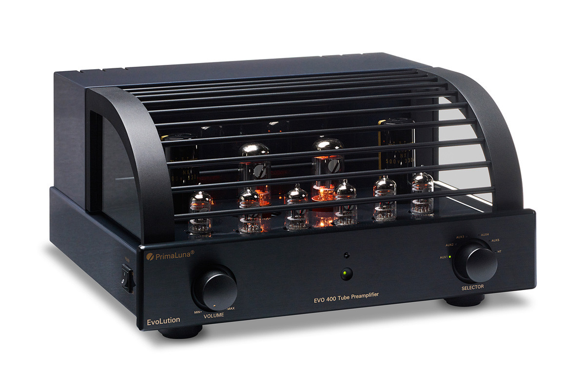 PrimaLuna EVO 400 Preamplifier Black - przedwzmacniacz stereo PrimaLuna EVO 400 Preamplifier Black - przedwzmacniacz stereo