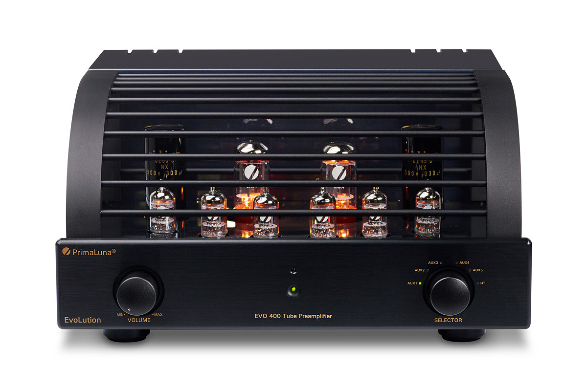PrimaLuna EVO 400 Preamplifier Black - przedwzmacniacz stereo PrimaLuna EVO 400 Preamplifier Black - przedwzmacniacz stereo