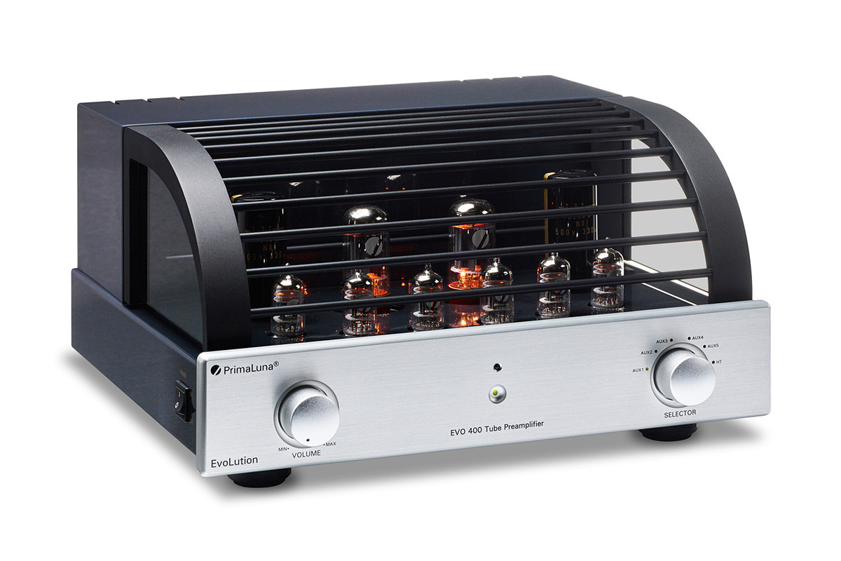 PrimaLuna EVO 400 Preamplifier Silver - przedwzmacniacz stereo PrimaLuna EVO 400 Preamplifier Silver - przedwzmacniacz stereo