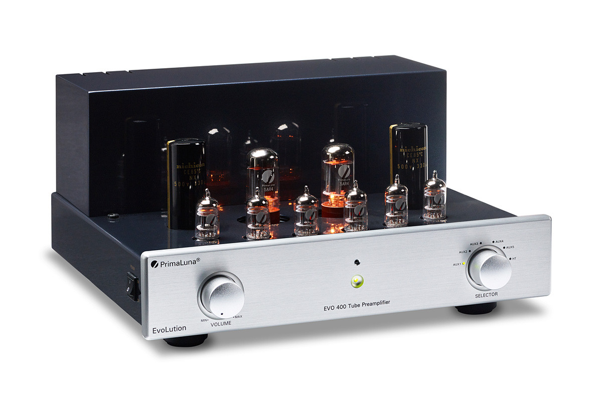 PrimaLuna EVO 400 Preamplifier Silver - przedwzmacniacz stereo PrimaLuna EVO 400 Preamplifier Silver - przedwzmacniacz stereo