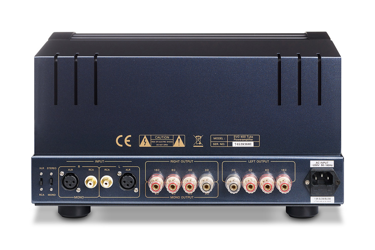 PrimaLuna EVO 400 Poweramplifier Silver - wzmacniacz | końcówka mocy PrimaLuna EVO 400 Poweramplifier Silver - wzmacniacz | końcówka mocy