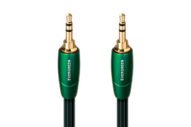 Audioquest Evergreen 3,5 mm/3,5 mm - przewód mini jack 3,5 mm stereo/mini jack 3,5 mm stereo o długości 1 m