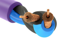 Melodika MDSC2540 Purple - kabel głośnikowy | konfekcjonowany 2x 4 m