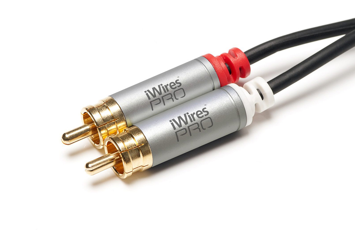 Techlink iWires PRO 711032 - przewód 2xRCA/2xRCA | interkonekt stereo o długości 2 m