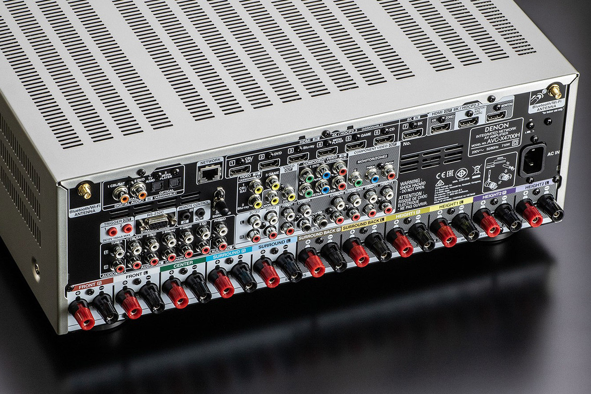 Denon AVC-X4700H Black - amplituner wielokanałowy