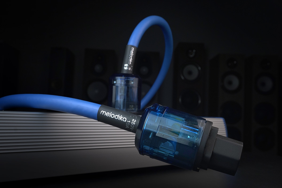 Melodika Sky Blue SBP10 - przewód zasilający AC | power cord o długości 1 m