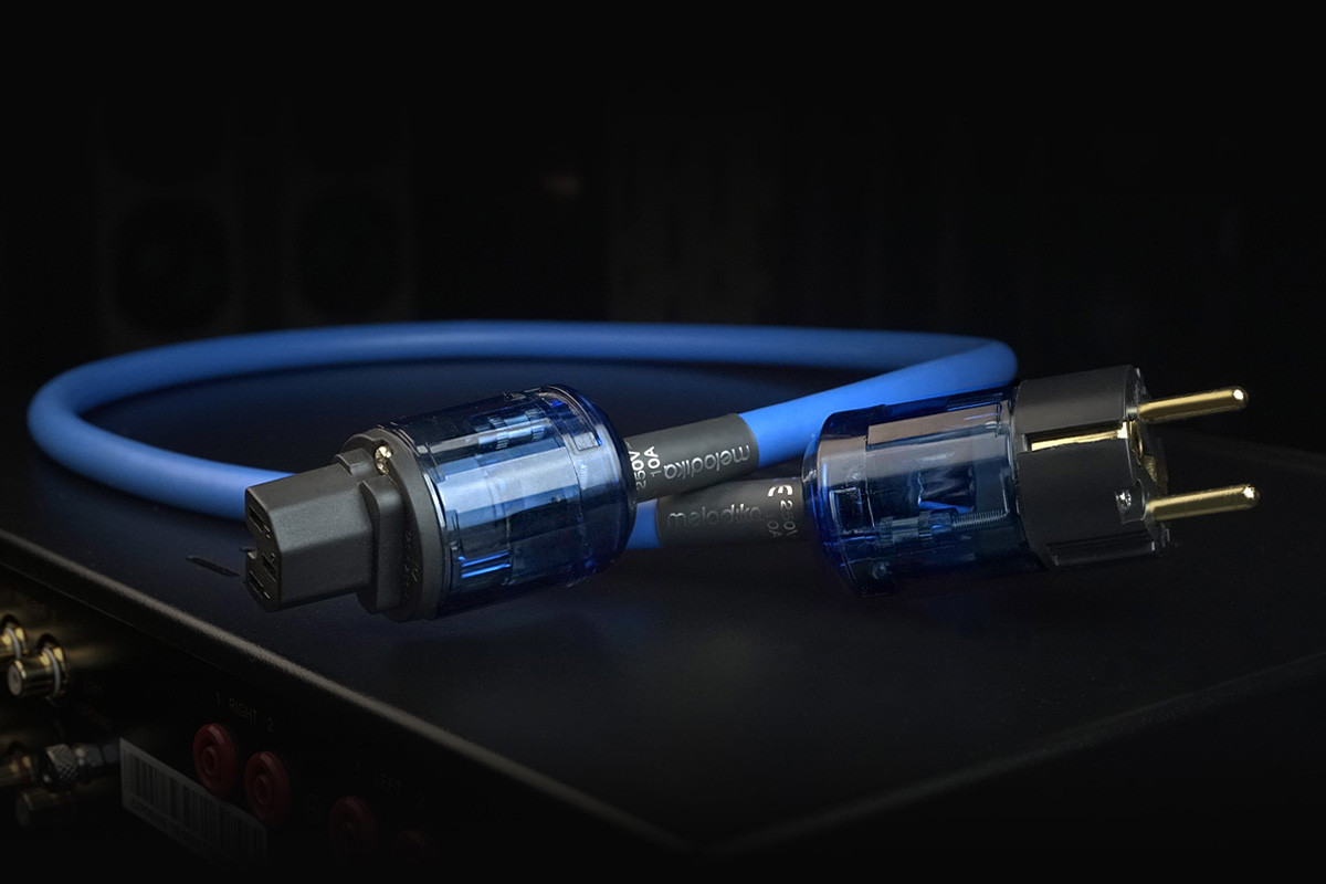 Melodika Sky Blue SBP10 - przewód zasilający AC | power cord o długości 1 m