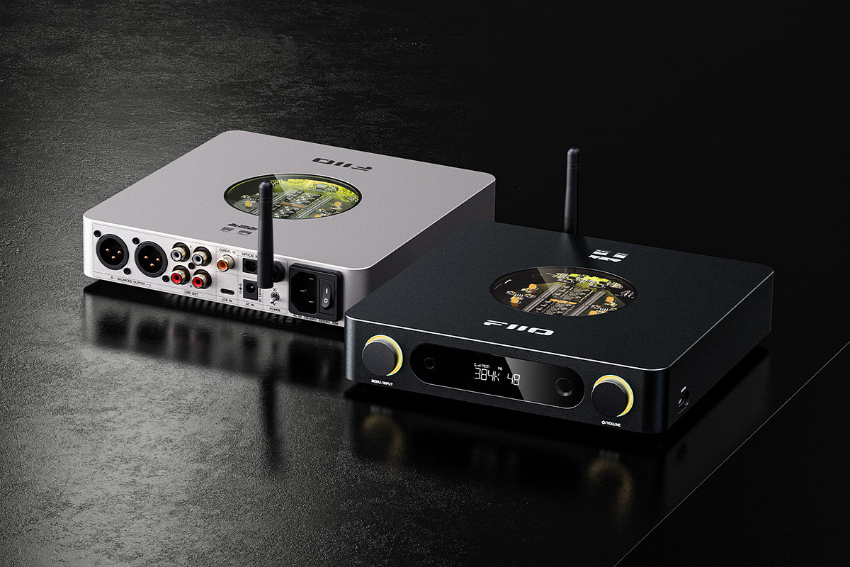 FiiO K13 R2R Silver - wzmacniacz słuchawkowy z przetwornikiem DAC