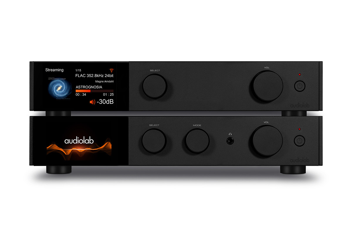 Audiolab 9000A | Audiolab 9000N Black - zestaw stereo Audiolab 9000A | Audiolab 9000N Black - zestaw stereo