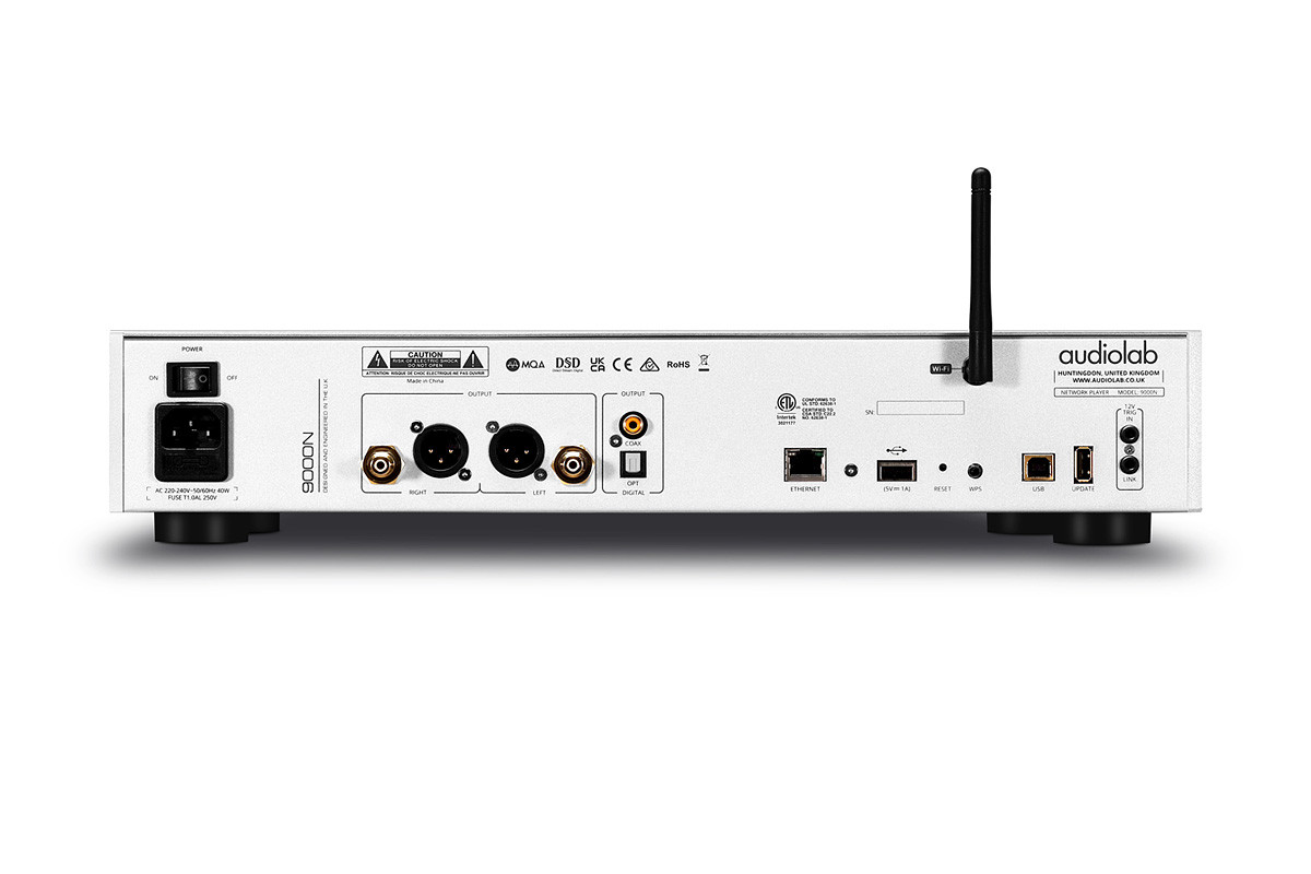 Audiolab 9000A | Audiolab 9000N Silver - zestaw stereo Audiolab 9000A | Audiolab 9000N Silver - zestaw stereo