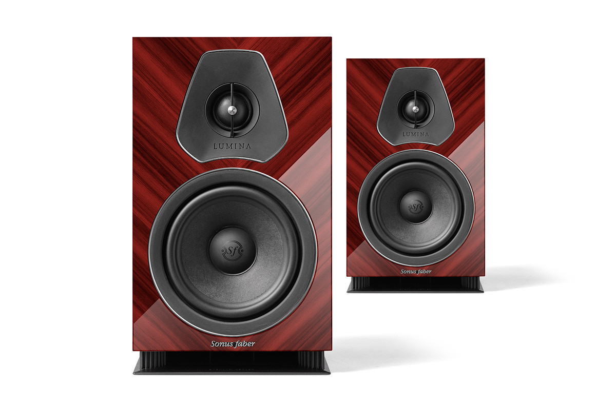 Sonus Faber Lumina II Amator Glossy Red - kolumny podstawkowe