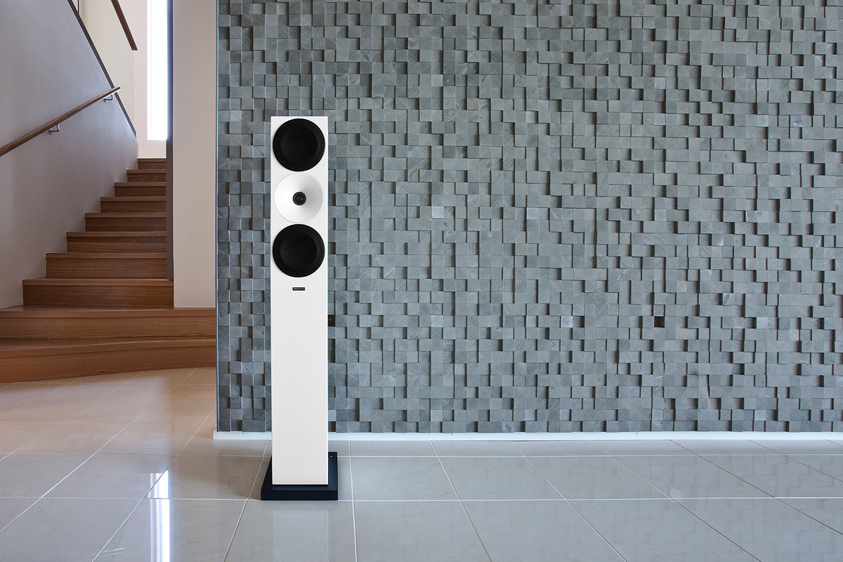 Amphion Argon 7LX Standard White - kolumny podłogowe