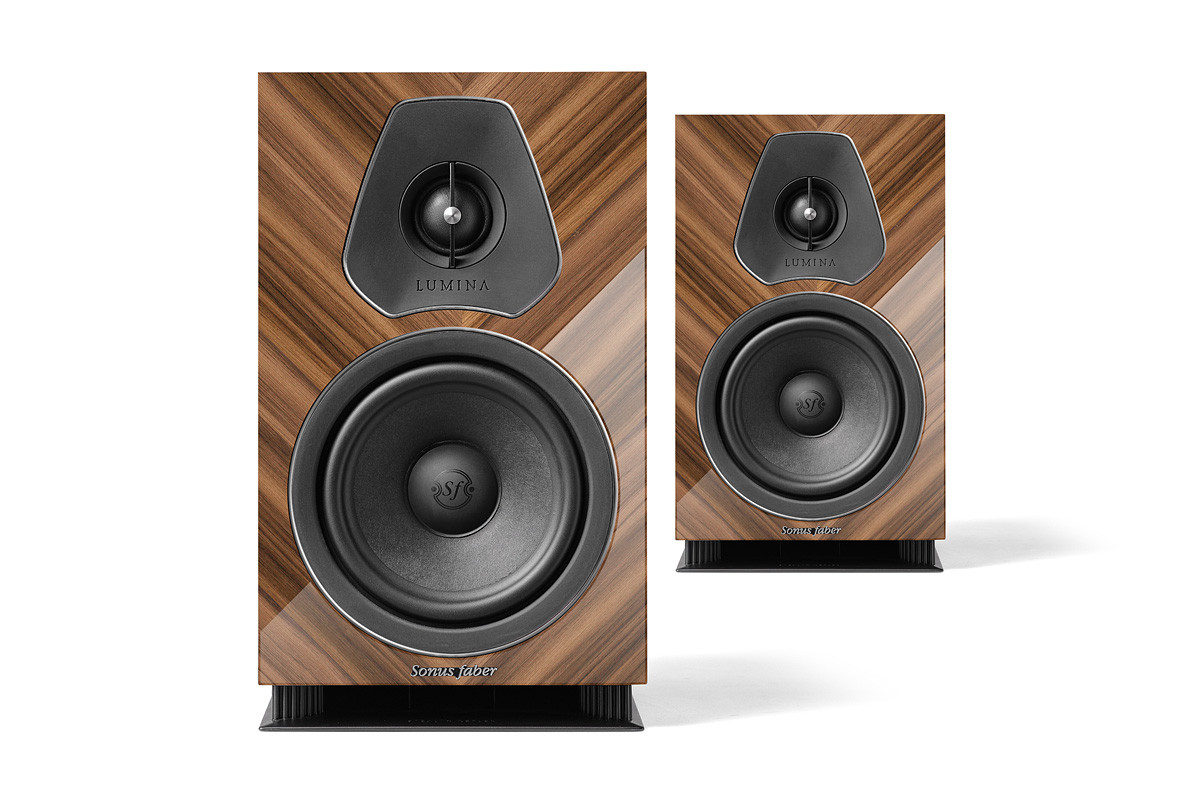 Sonus Faber Lumina II Amator Glossy Walnut - kolumny podstawkowe